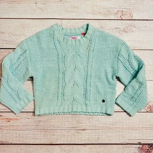 🆕 Justice • Cable-Knit • Crewneck • Sweater